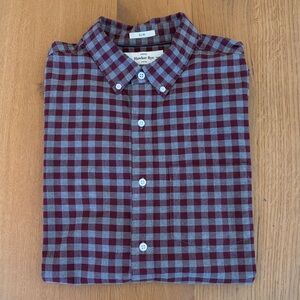 Hawkeye Burgundy Check Men's Shirt